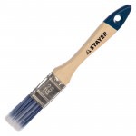 Кисть плоская 25 мм искусственная щетина Stayer Aqua, шт Кисть плоская 25 мм искусственная щетина Stayer Aqua, шт