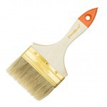 Кисть плоская 100 мм натуральная щетина РемоКолор Стандарт Универсал, шт