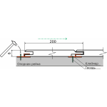 Кляймер Stella для МДФ панелей 20х22х2 мм, 100 шт/упак