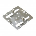 Кляймер рядовой 70х76х10 мм оцинкованный, шт