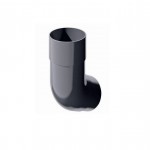 Колено трубы 108 градусов ТехноНиколь/Verat 125/82 мм Ral 7024 серый, шт Колено трубы 108 градусов ТехноНиколь/Verat 125/82 мм Ral 7024 серый, шт