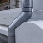 Колено трубы 108 градусов ТехноНиколь/Verat 125/82 мм Ral 7024 серый, шт