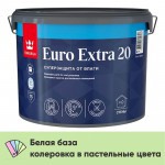 Краска Tikkurila/Tikkivala Euro Extra 20 для влажных помещений полуматовая, База А, 9 л, шт