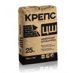 Штукатурка цементная КРЕПС ЦШ для внутренних и наружных работ 25 кг, шт