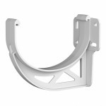 Кронштейн желоба пластиковый ТехноНиколь Оптима 120/80 мм Ral 9003 белый, шт Кронштейн желоба пластиковый ТехноНиколь Оптима 120/80 мм Ral 9003 белый, шт