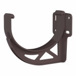 Кронштейн желоба пластиковый ТехноНиколь Оптима 120/80 мм Ral 8019 темно-коричневый, шт Кронштейн желоба пластиковый ТехноНиколь Оптима 120/80 мм Ral 8019 темно-коричневый, шт