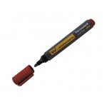 Маркер перманентный РемоКолор красный пулевидный наконечник 3 мм, шт