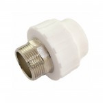 Муфта комбинированная PPRC с НР D25-3/4 MeerPlast, шт Муфта комбинированная PPRC с НР D25-3/4 MeerPlast, шт