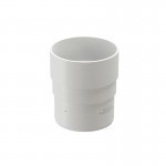 Муфта соединительная Docke Premium 120/86 мм Ral 9003 пломбир, шт Муфта соединительная Docke Premium 120/86 мм Ral 9003 пломбир, шт