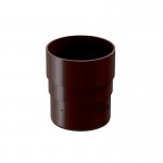 Муфта соединительная Docke Premium 120/86 мм Ral 8019 шоколад, шт Муфта соединительная Docke Premium 120/86 мм Ral 8019 шоколад, шт