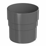 Муфта соединительная ТехноНиколь Оптима 120/80 мм Ral 7024 серый, шт Муфта соединительная ТехноНиколь Оптима 120/80 мм Ral 7024 серый, шт