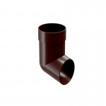 Наконечник Docke Premium 120/86 мм Ral 8019 шоколад, шт Наконечник Docke Premium 120/86 мм Ral 8019 шоколад, шт