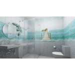 Панель ПВХ Океан фон 2700х250х8 мм, 12 шт/упак