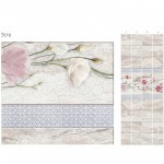 Панель ПВХ Unique Эста с глиттером серебро 2700х250х8, 4 шт/упак