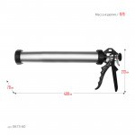 Пистолет для герметика закрытый Stayer Professional, 600мл, шт