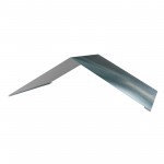 Конек плоский оцинкованный 0,4 мм 150х150х2000 мм, шт Конек плоский оцинкованный 0,4 мм 150х150х2000 мм, шт