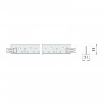Профиль несущий к подвесному потолку Armstrong Retail ZN Т-24 3600 мм, шт
