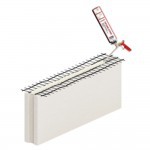 Силикатный блок Поревит СППо-80 498х80х248 мм для перегородок, 48 шт/0,48 м3/поддон 