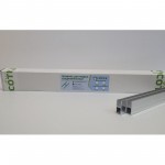 Профиль соединительный Н-образный для грядок 10х500 мм (2 шт/упак), упак