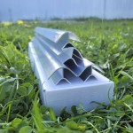 Профиль соединительный угловой для грядок 10х500 мм (4 шт/упак), упак