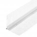 Профиль-капельник ПВХ с армирующей сеткой 12,5х12,5 мм 2,5 м, шт Профиль-капельник ПВХ с армирующей сеткой 12,5х12,5 мм 2,5 м, шт