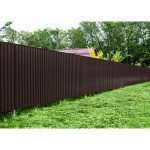 Профнастил С-8 ПЭ Ral 8017 шоколадно-коричневый ТУ 0,4 мм 1200х2000 мм, шт