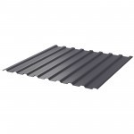 Профнастил СП-20 ПЭ Ral 7024 серый графит ТУ 0,4 мм 1150х2000 мм, шт Профнастил СП-20 ПЭ Ral 7024 серый графит ТУ 0,4 мм 1150х2000 мм, шт