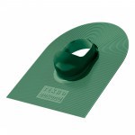 Проходной элемент КТВ ТехноНиколь для гибкой черепицы зеленый, шт Проходной элемент КТВ ТехноНиколь для гибкой черепицы зеленый, шт