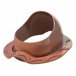 Проходной элемент SKAT Monterrey кровельный ТехноНиколь для металлочерепицы коричневый, 16 шт/упак Проходной элемент SKAT Monterrey кровельный ТехноНиколь для металлочерепицы коричневый, 16 шт/упак