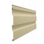 Сайдинг виниловый Docke Корабельный брус D4,5D Крем-брюле 0,232х3,66 м, шт