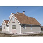 Сайдинг виниловый Docke Корабельный брус D4,5D Крем-брюле 0,232х3,66 м, шт