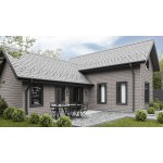 Сайдинг ТехноНиколь Фактур Корабельный брус Береза 0,229х3 м, 10 шт/упак