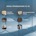 Затирка силиконовая для угловых стыков Церезит CS 25 прозрачная 280 мл, шт
