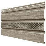 Софит ТехноНиколь Фактур частично перфорированный Кедр 3 м, 10 шт/упак