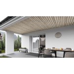 Софит ТехноНиколь Фактур частично перфорированный Кедр 3 м, 10 шт/упак