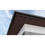 Софит ТехноНиколь Фактур частично перфорированный Орех 3 м, 10 шт/упак