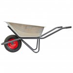 Тачка строительная одноколесная, грузоподъемность 200 кг, объем 90 л, шт