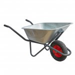 Тачка строительная одноколесная, грузоподъемность 200 кг, объем 90 л, шт