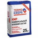 Клей TERMOKREPS KMP для плит из пенополистирола и минеральной ваты 25 кг, шт Клей TERMOKREPS KMP для плит из пенополистирола и минеральной ваты 25 кг, шт