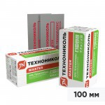 Экструдированный пенополистирол ТехноНиколь XPS Техноплекс 1180х580х100 мм, 4 шт/упак