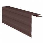 Околооконная планка ТехноНиколь Оптима Каштан 3 м, 12 шт/упак Околооконная планка ТехноНиколь Оптима Каштан 3 м, 12 шт/упак