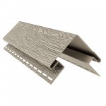 Угол наружный ТехноНиколь Фактур Кедр 3 м, 12 шт/упак