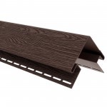 Угол наружный ТехноНиколь Фактур Орех 3 м, 12 шт/упак Угол наружный ТехноНиколь Фактур Орех 3 м, 12 шт/упак