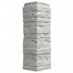 Угол внешний для фасадной панели Docke Stein под камень молочный, шт