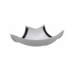 Угол желоба регулируемый 90-150 градусов ТехноНиколь/Verat 125/82 мм Ral 9003 белый, 16 шт/упак Угол желоба регулируемый 90-150 градусов ТехноНиколь/Verat 125/82 мм Ral 9003 белый, 16 шт/упак