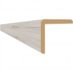 Угол универсальный МДФ Stella Дуб Санремо белый 2700х24х24 мм, 10 шт/упак