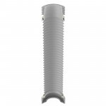 Слив для унитаза 280-560 мм гофрированный армированный, шт