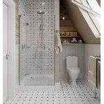 Унитаз-компакт Santeri Вест белый, с арматурой и сиденьем, косой выпуск, шт