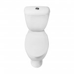 Унитаз-компакт Santeri Воротынский белый, с арматурой и сиденьем, косой выпуск, шт