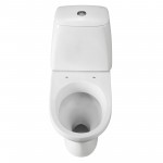 Унитаз-компакт Santeri Соната белый, с арматурой и сиденьем, косой выпуск, шт